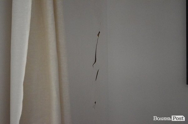 У Луцьку будинок Косачів тріщить по швах. ФОТО